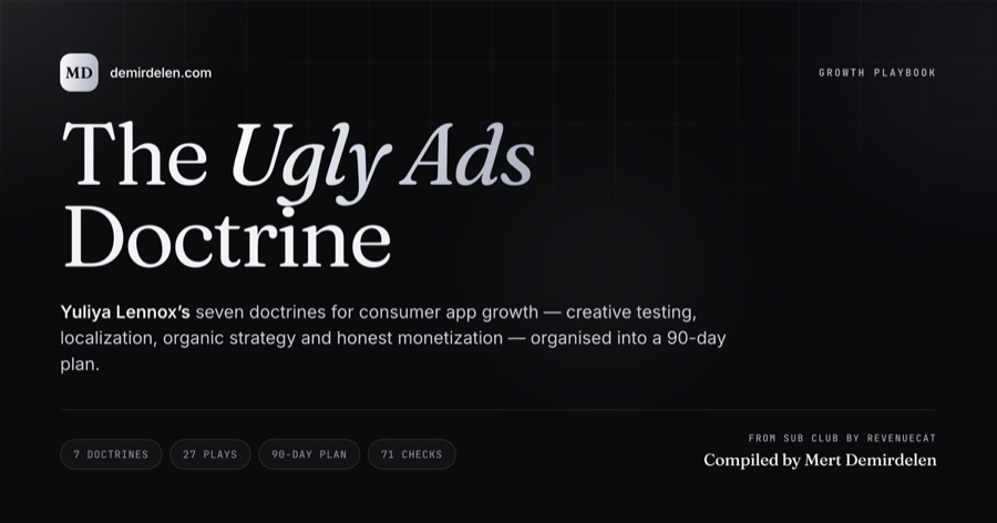 The Ugly Ads Doctrine, cover